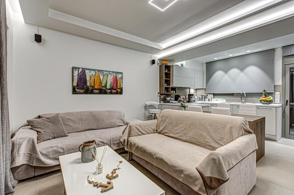 Deluxe & Modern Apartment In Athene Buitenkant foto